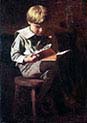 Boy Reading Ned Anshutz
